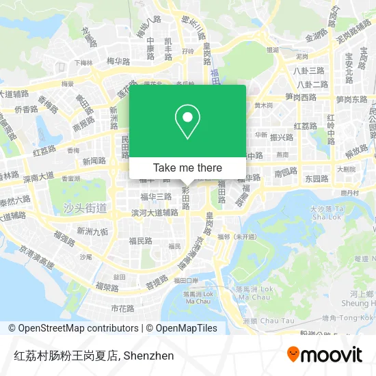 红荔村肠粉王岗夏店 map