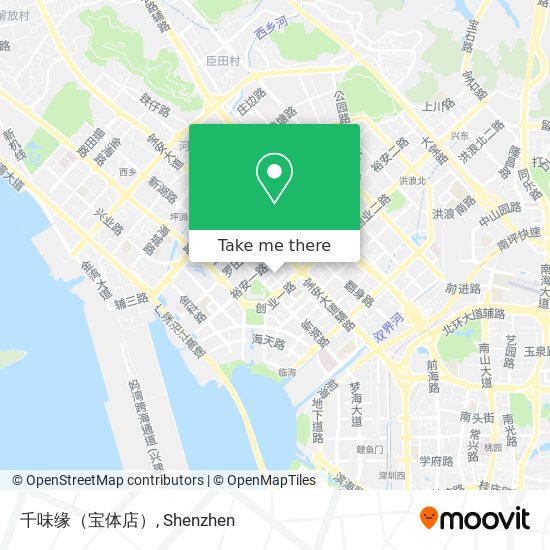 千味缘（宝体店） map
