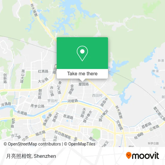 月亮照相馆 map
