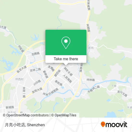 月亮小吃店 map