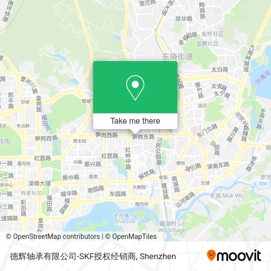 德辉轴承有限公司-SKF授权经销商 map