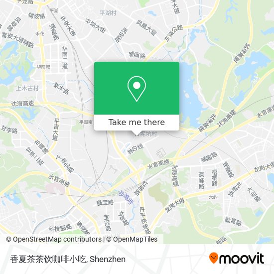 香夏茶茶饮咖啡小吃 map