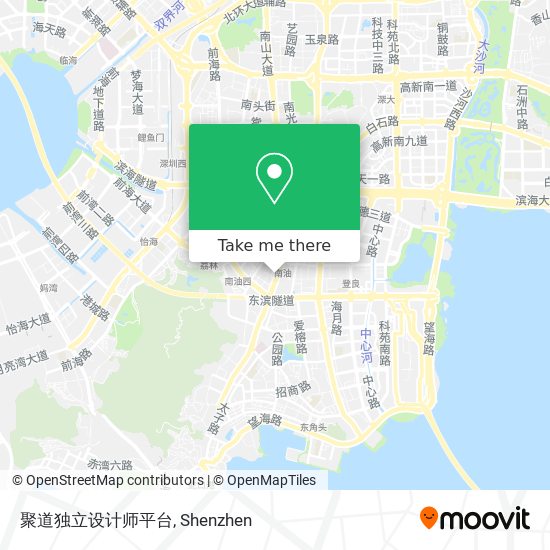 聚道独立设计师平台 map