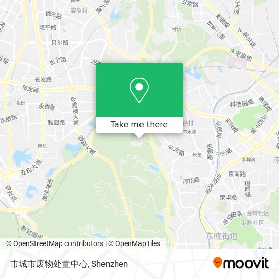 市城市废物处置中心 map