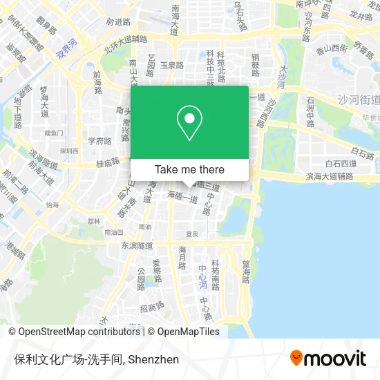 保利文化广场-洗手间 map