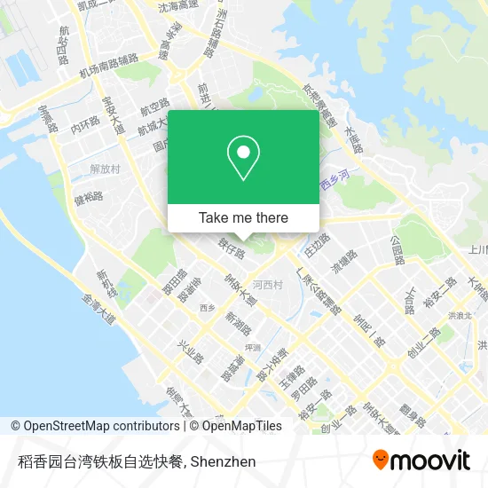 稻香园台湾铁板自选快餐 map