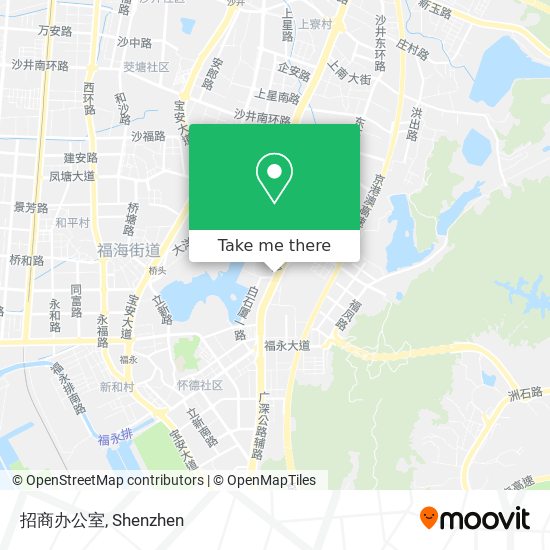 招商办公室 map
