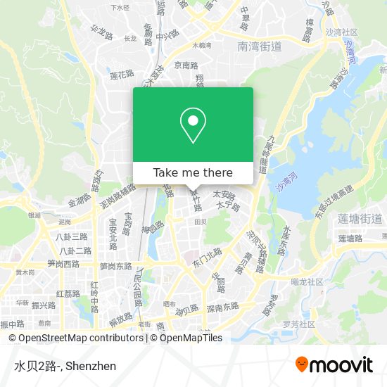 水贝2路- map