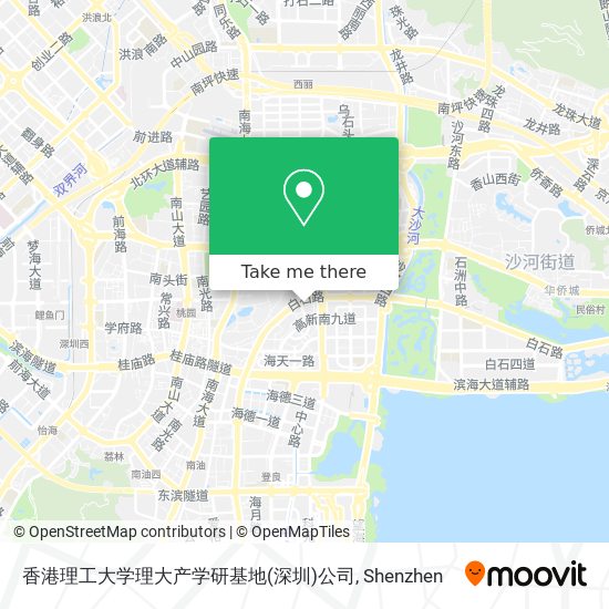 香港理工大学理大产学研基地(深圳)公司 map