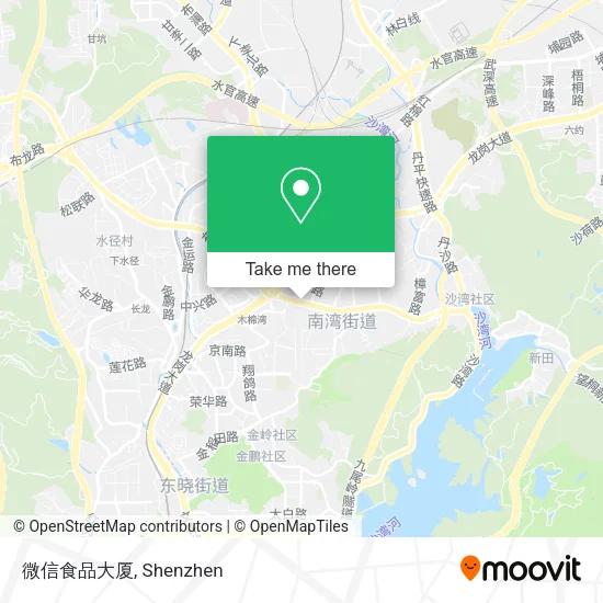 微信食品大厦 map
