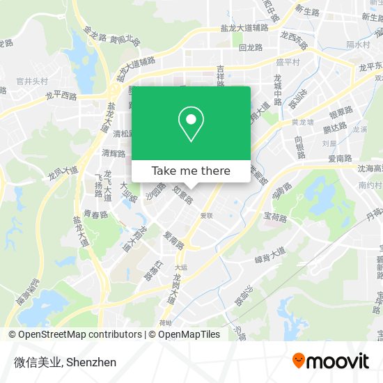 微信美业 map