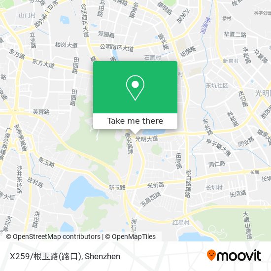 X259/根玉路(路口) map