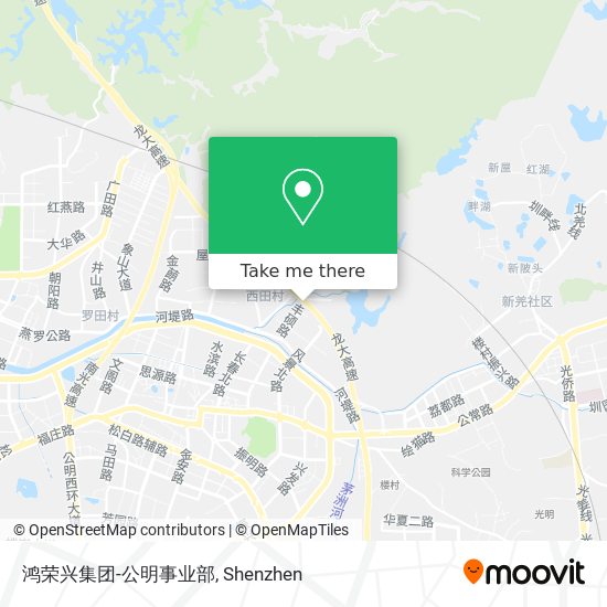 鸿荣兴集团-公明事业部 map