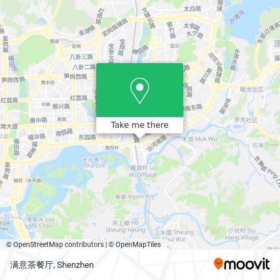 满意茶餐厅 map