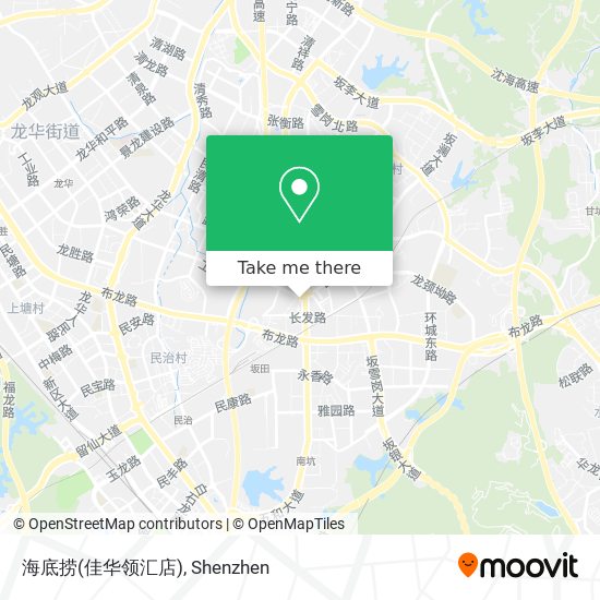 海底捞(佳华领汇店) map