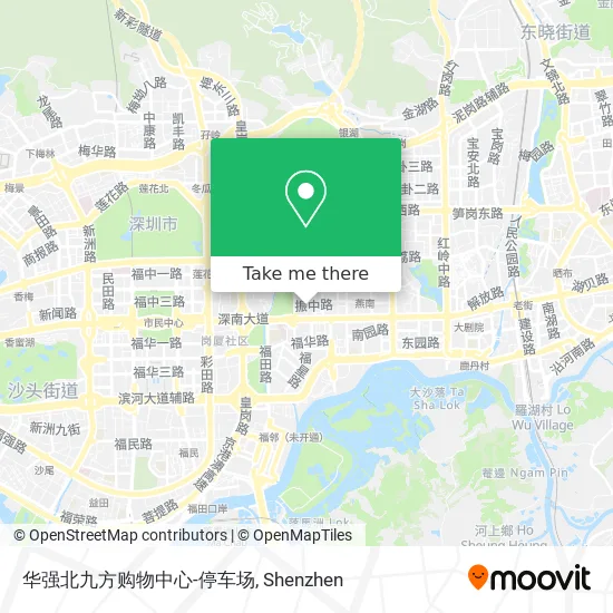 华强北九方购物中心-停车场 map