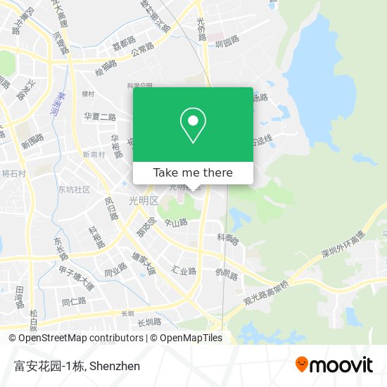富安花园-1栋 map