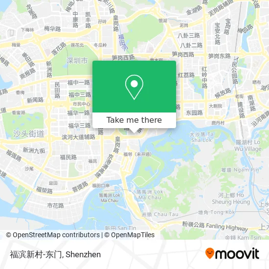 福滨新村-东门 map