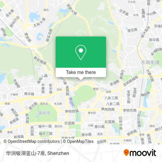 华润银湖蓝山-7座 map
