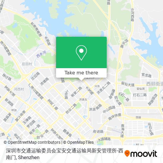 深圳市交通运输委员会宝安交通运输局新安管理所-西南门 map