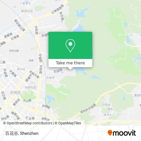 百花谷 map