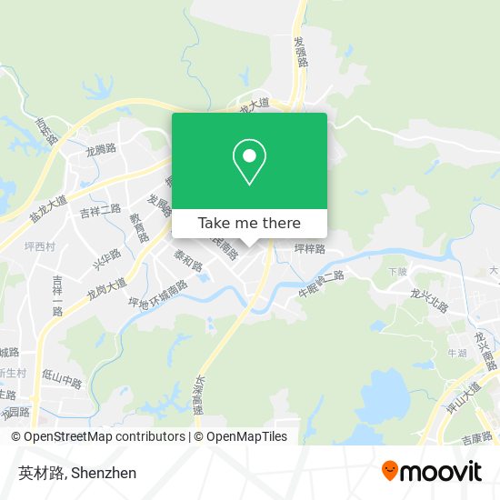 英材路 map