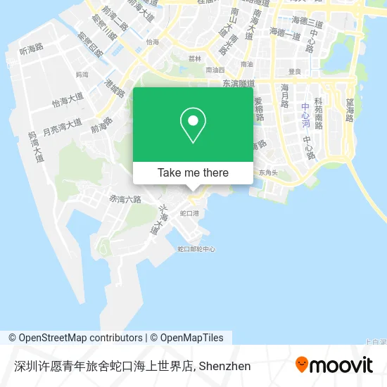 深圳许愿青年旅舍蛇口海上世界店 map