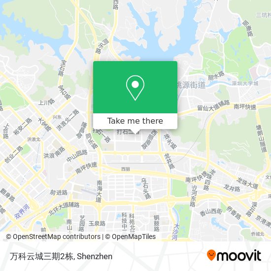 万科云城三期2栋 map