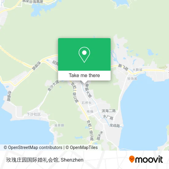 玫瑰庄园国际婚礼会馆 map