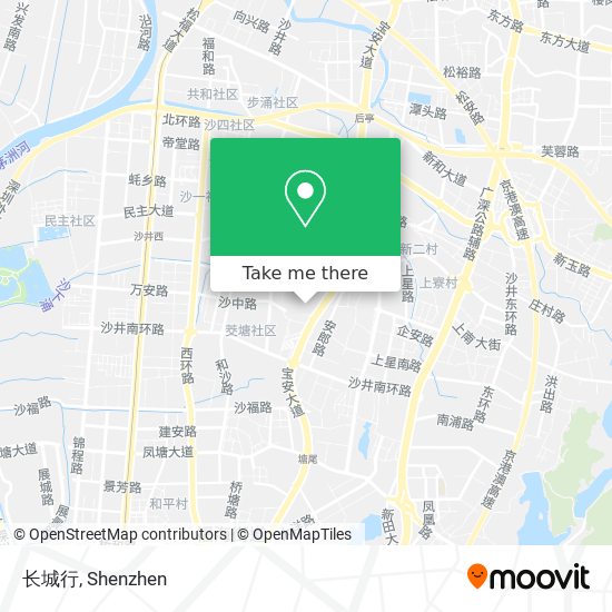 长城行 map