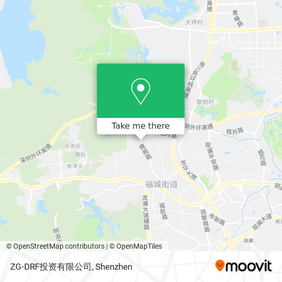 ZG-DRF投资有限公司 map