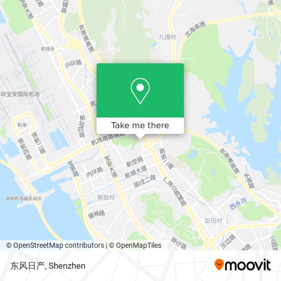 东风日产 map