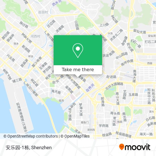 安乐园-1栋 map