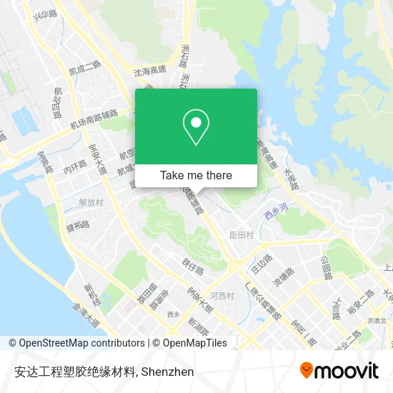 安达工程塑胶绝缘材料 map