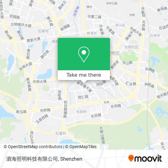 泗海照明科技有限公司 map
