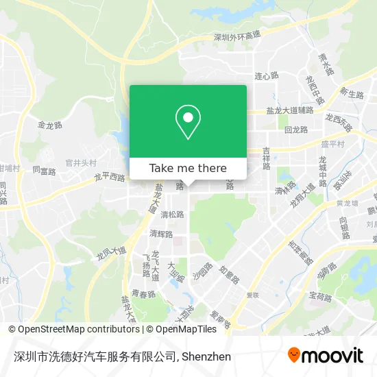 深圳市洗德好汽车服务有限公司 map