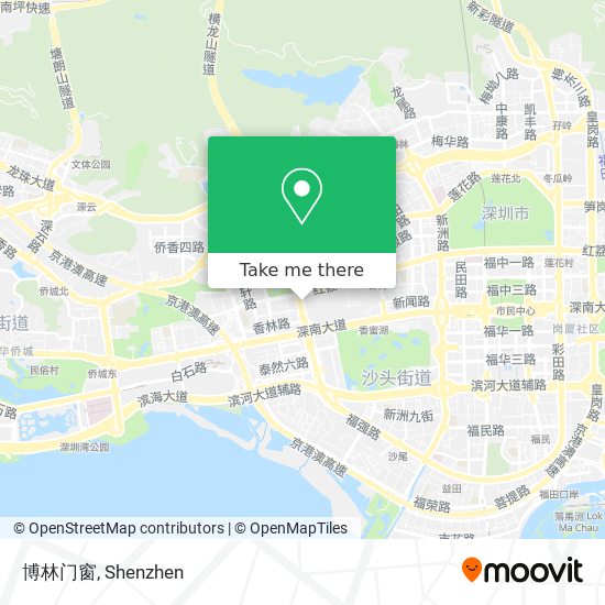 博林门窗 map