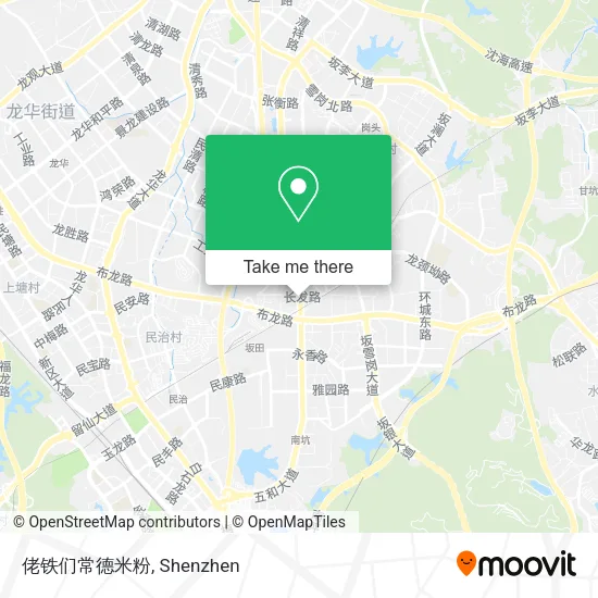 佬铁们常德米粉 map