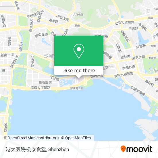 港大医院-公众食堂 map