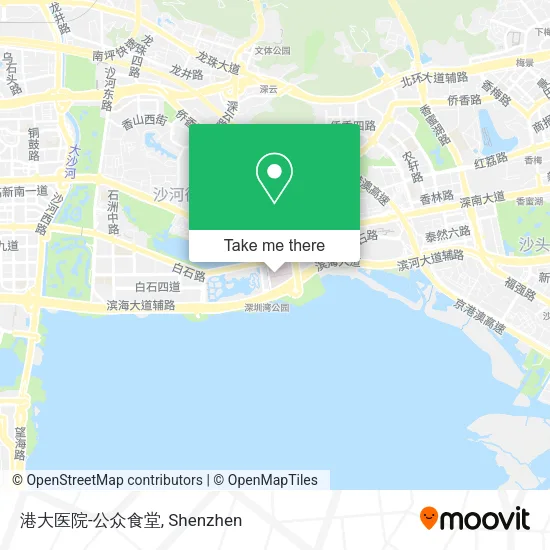 港大医院-公众食堂 map