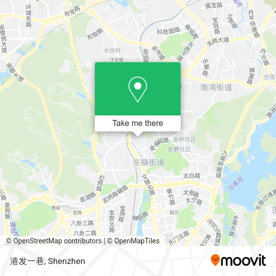 港发一巷 map