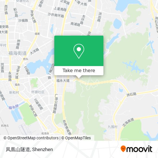 凤凰山隧道 map