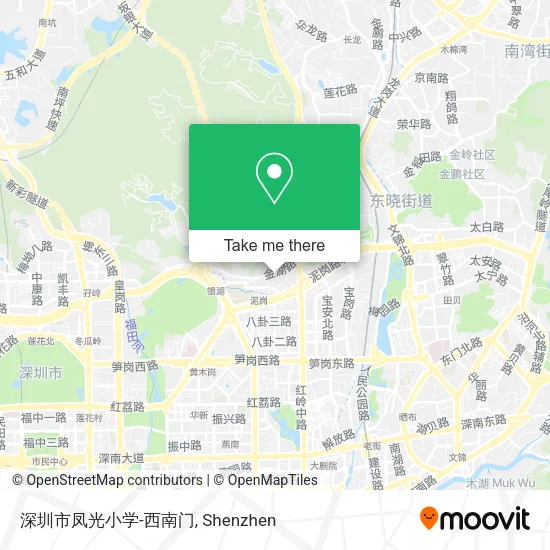 深圳市凤光小学-西南门 map