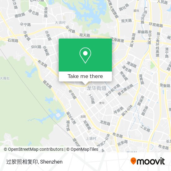 过胶照相复印 map