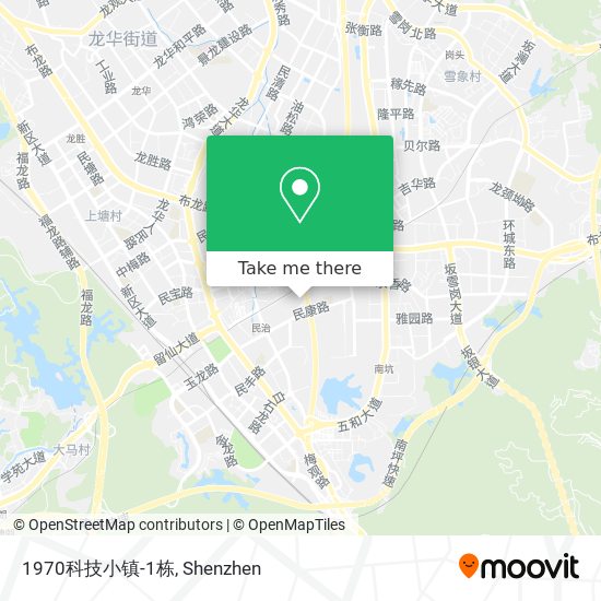 1970科技小镇-1栋 map
