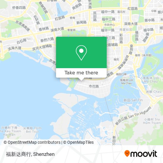福新达商行 map