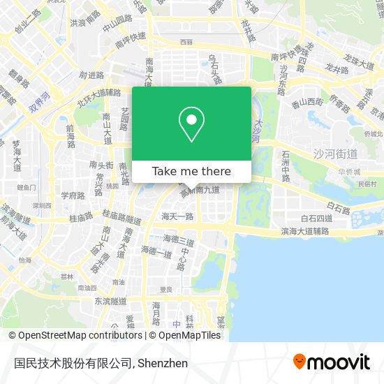 国民技术股份有限公司 map