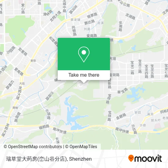 瑞草堂大药房(峦山谷分店) map