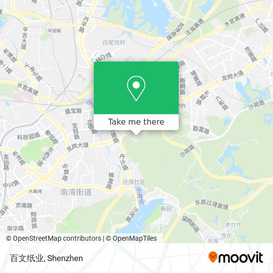 百文纸业 map