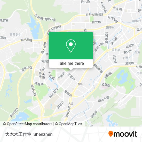大木木工作室 map